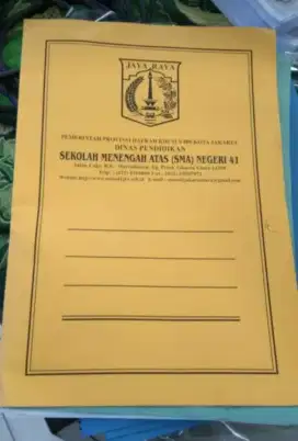 CETAK MAP SEKOLAH dan KANTOR harga nego