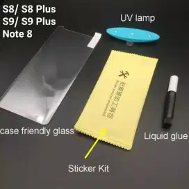 Tempered Glass Nano Optic Scale Light S7 Edge S8 S9 S10 Note 9