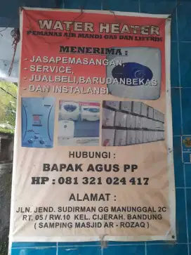 WATER HEATER ( PEMANAS AIR KAMAR MANDI )