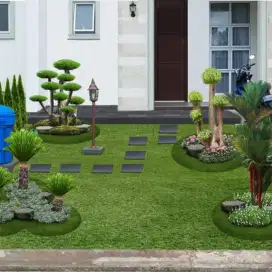 Bikin taman murah