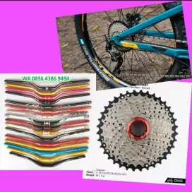 Sepeda Gir Sprocket 8 Speed 11-42T ENTENG &/ Stang setang =TIDAK PEGAL
