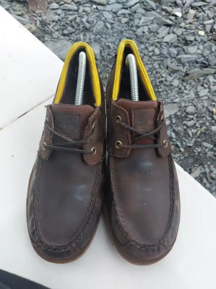 Sepatu timberland original kerja size 43 jual murah BU banget langka
