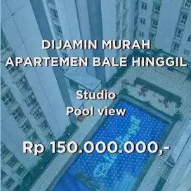 150 juta??Termurah Lantai 3 apartemen Bale hinggil nol jalan raya merr