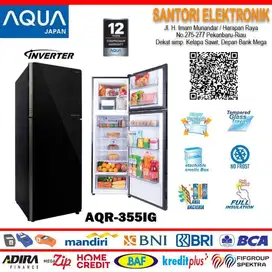 CASH KREDIT KULKAS INVERTER AQUA 2 PINTU