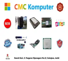 Paket komputer Hardisk Memori Psu Vga Processor Service komputer BARU