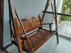 bangku baso kayu jati jabodetabek