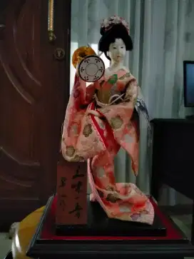 Pajangan Boneka Antik Kimono Jepang