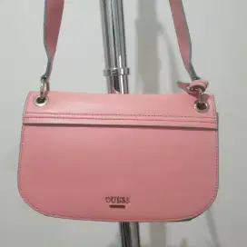 Tas Guess Pink Biru Preloved
