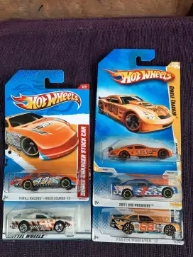 Hot Wheels NASCAR old stock 5 pcs