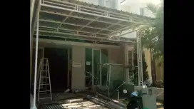 kanopi pagar teralis tangga balkon tralis canopy (bisa pesan tanpa DP)