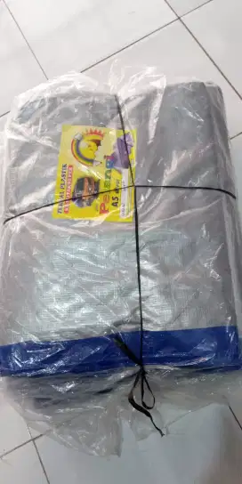 TERPAL PLASTIK KUALITAS SUPER UKURAN 6 X 8 JENIS A5