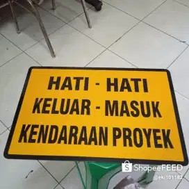 Rambu lalu lintas,plang papan nama murah