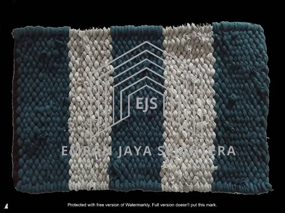 Keset Motif Kepang Menyerap Air  [Emran Jaya Sejahtera]
