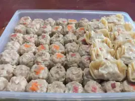 Dimsum Ayam isi 200 pcs + Saos