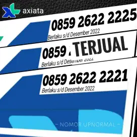 Nomor cantik XL AXIATA 2622222 cantik rapi