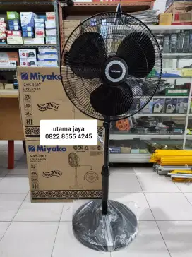 KIPAS ANGIN MIYAKO 16 KAKI BULAT KAS-1607GB (BARU DAN BERGARANSI)
