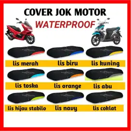 Sarung cover jok motor vario beat miomatic anti air/anti ckaran kcing