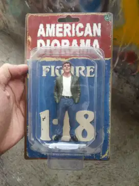 Figure american diorama skala 1:18