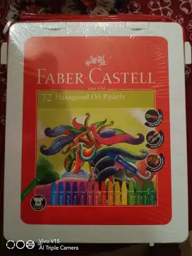 Crayon Hexagonal Oil Faber Castell 72 warna