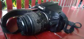 Nikon Dslr D5100 BodyKit Lengkap Fullset + Flash SB800