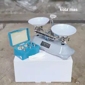 Timbangan Neraca Ramuan Obat Emas 200 gram + 1 set timbel Murah Baru