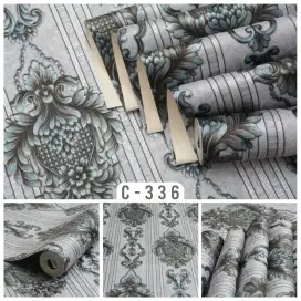 Wallpaper batik premium timbul