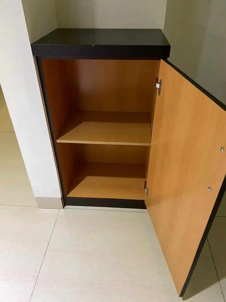 Rak kayu 2 laci