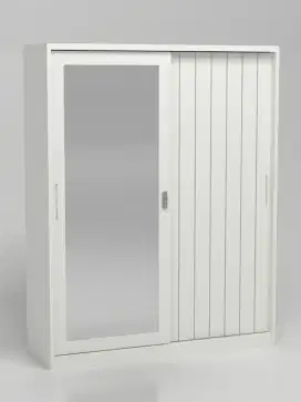 lemari pakaian slidng plat saxon