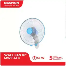 Kipas Maspion Wall Fan MWF 41k 16 Inch