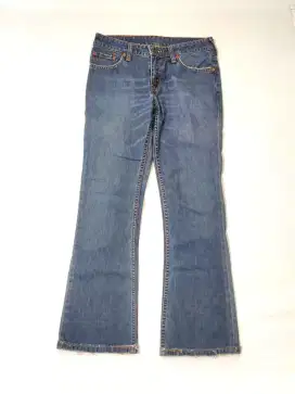 Celana panjang wanita jeans Levis strauss long pants original