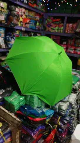 Payung besar, payung golf hitam, payung warna biru, payung jumbo