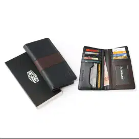 DOMPET RCKLS. Slim Wallet Long Brown/Dompet Kulit Premium