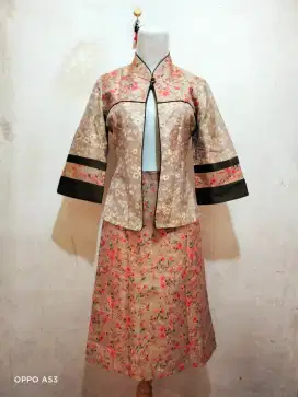 Vintage floral set women