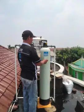 Alat filter saringan air pompa sumur bor tanah l/PDAM PAM kuning keruh