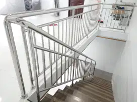 PROMO April Pagar Tangga StainlesStel Railing Balkon LasArgon Jogja