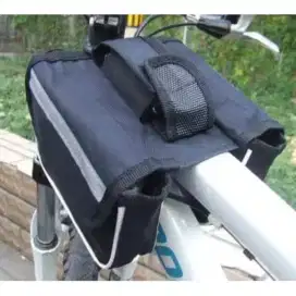 IKILOSHOP Tas Organizer Sepeda Frame Double Bag Perlengkapan Gowes