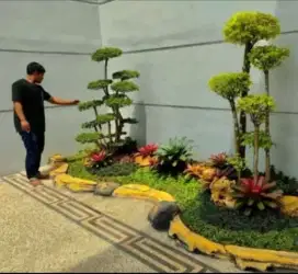 Jasa pemasangan taman