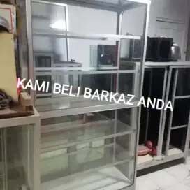 Kami Tampung Etalase bekasnya siap jemput