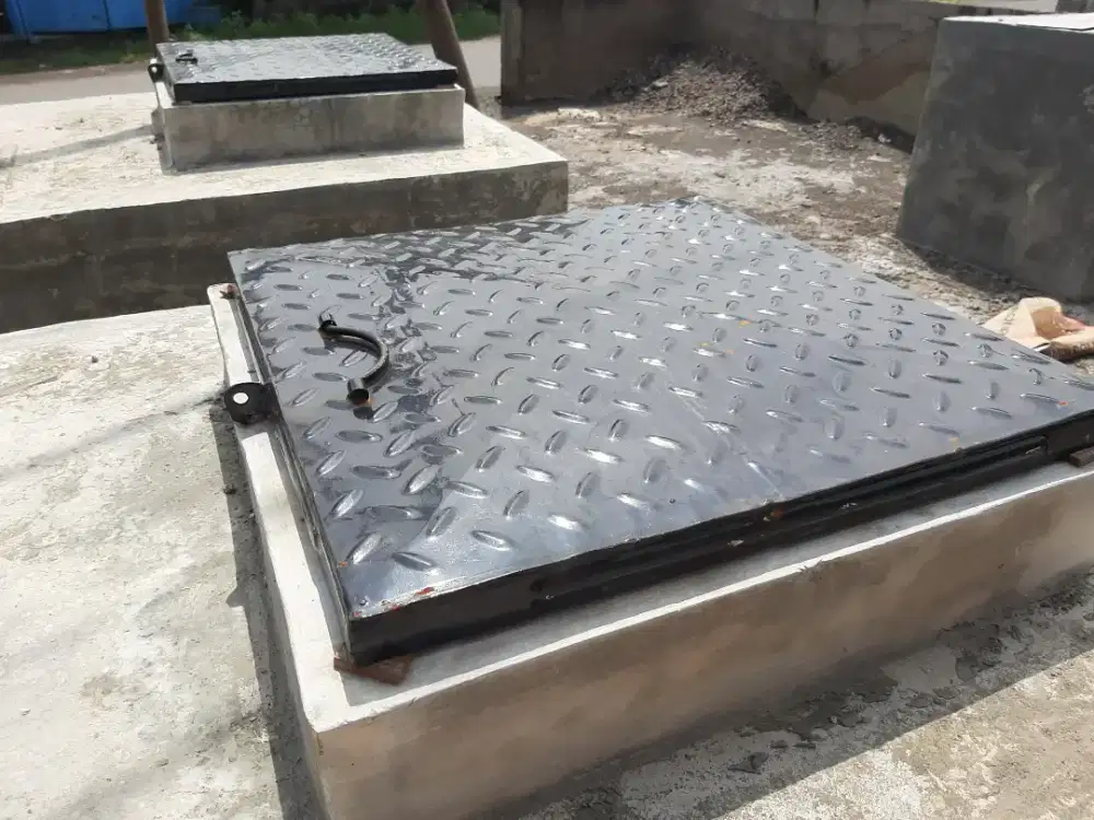 Tandon air tanam beton cor