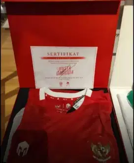 Jersey timnas Indonesia 2020 merk Mills