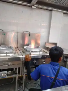 Service Kompor Gas Tanam,Kwali Range,Boiler,Grill&Servis Oven Gas