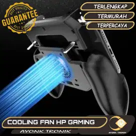 Stick Cooling Fan kipas pendingin HP gaming Gamepad Grip Trigger L1 R1