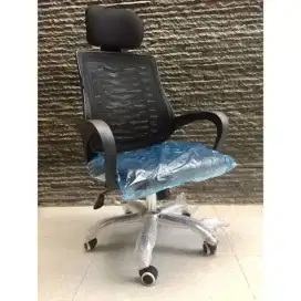 KURSI JARING ERGONOMIS HEADREST (BARU)