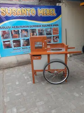 Gerobak pentol, cilok Gratis Ongkir