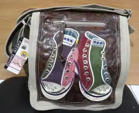 Tas canvas selempang DAVID