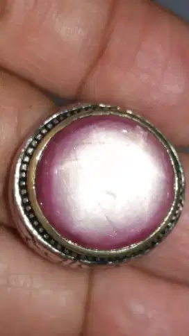 Jual Batu Cincin Pinkish-Red Ruby Star Istimewa Top