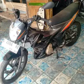 Satria f 2008 sport pajak on komplit mesin standard