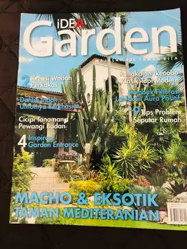 MAJALAH IDEA GARDEN NOV 2007 – GRAMEDIA - SECOND
