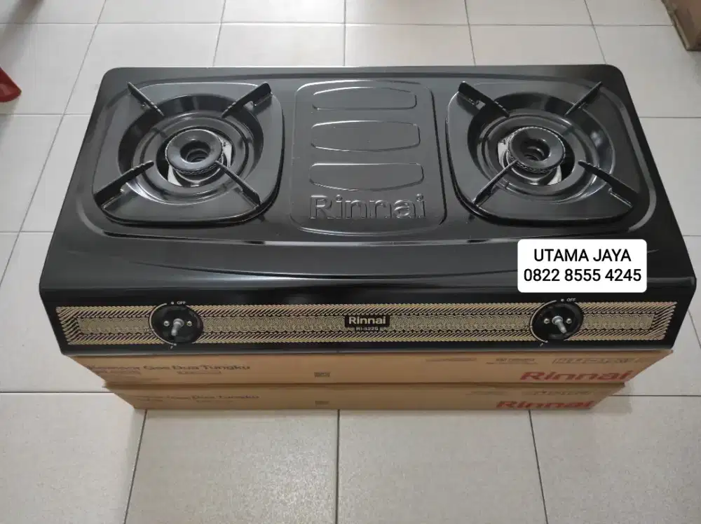 Kompor gas 2 tungku Rinnai RI-522s