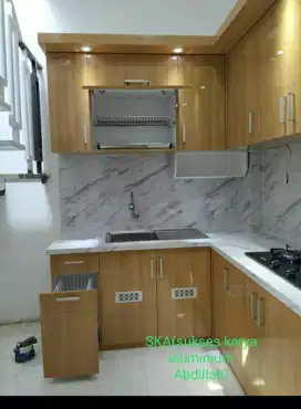 Kitchen set minimalis modern mewah dan murah